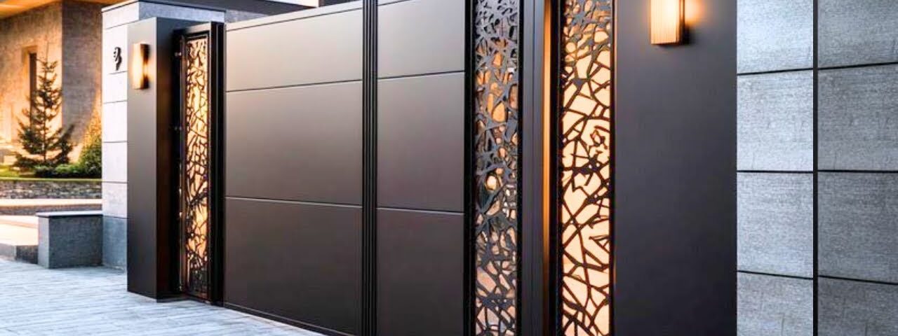 Gate Design with Laser-Cut Patterns
