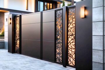 Gate Design with Laser-Cut Patterns